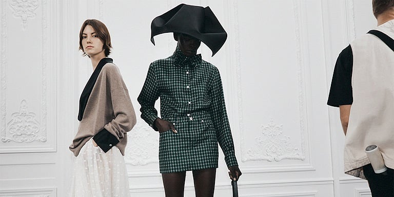 Christian Dior İlkbahar/Yaz 2026 Sahne Gerisi Görünümleri