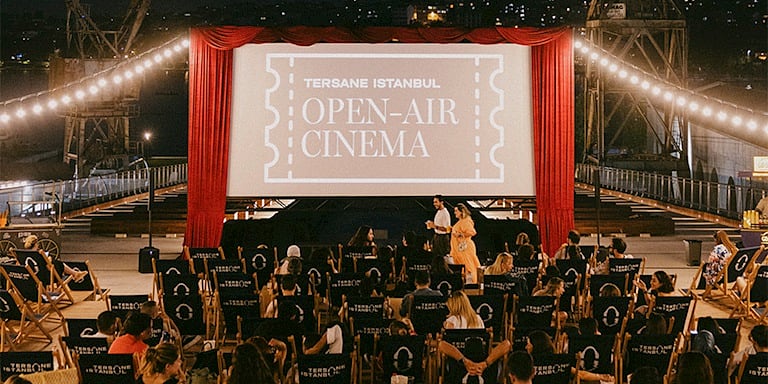 Tersane İstanbul’da Açık Hava Sinema Gösterimleri Başladı