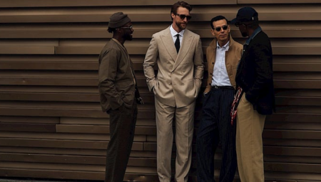 Floransa’da Pitti Uomo Sahnesi